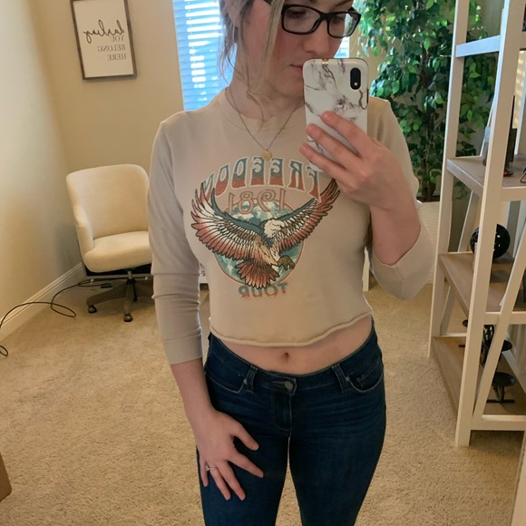 la la land Creative crop sweatshirt - Picture 4 of 6